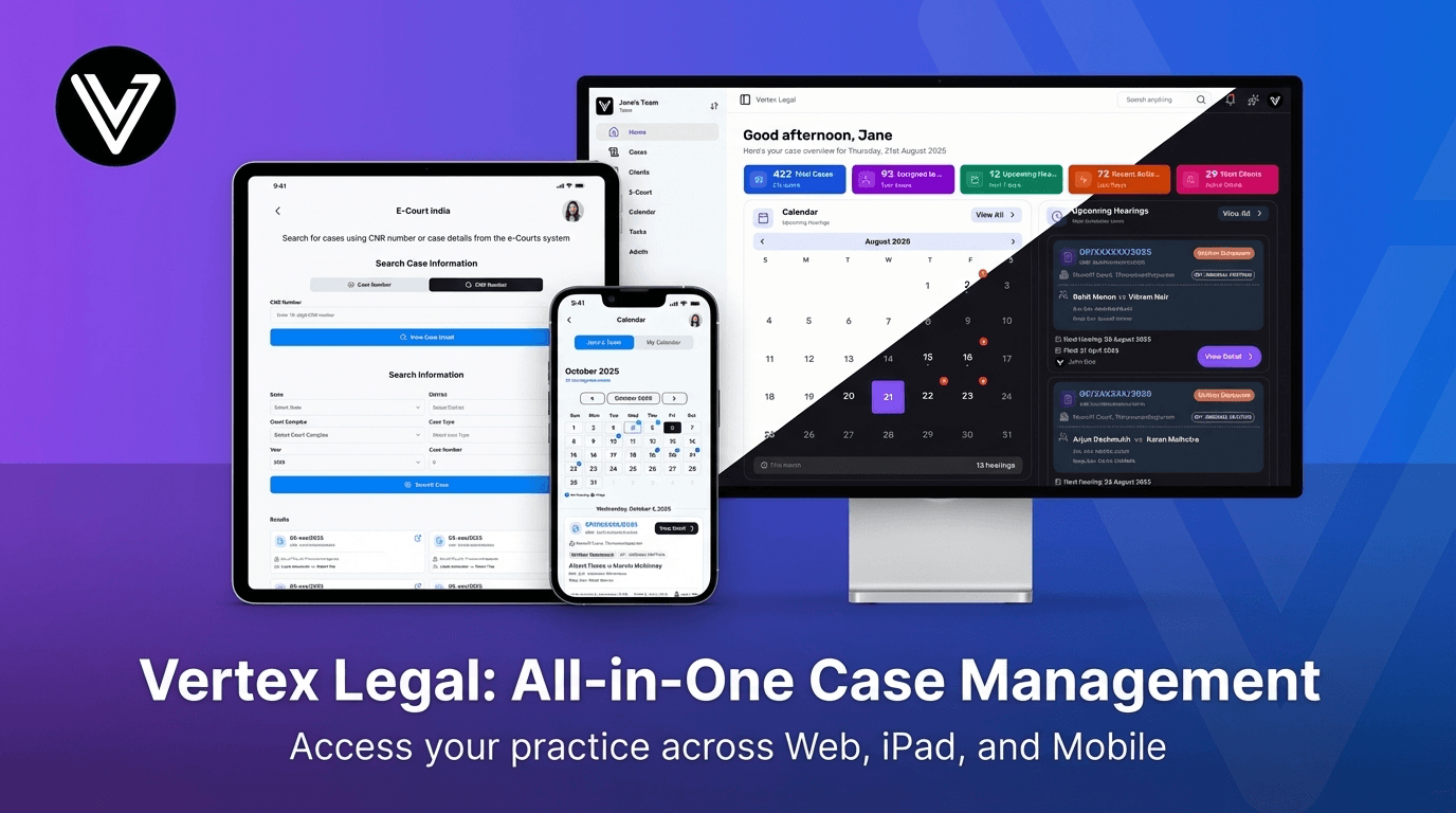 Vertex Legal product preview